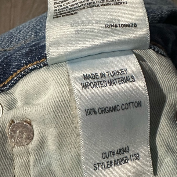 AGOLDE 90’s Pinch Waist straight leg stripe jeans - Picture 11 of 11